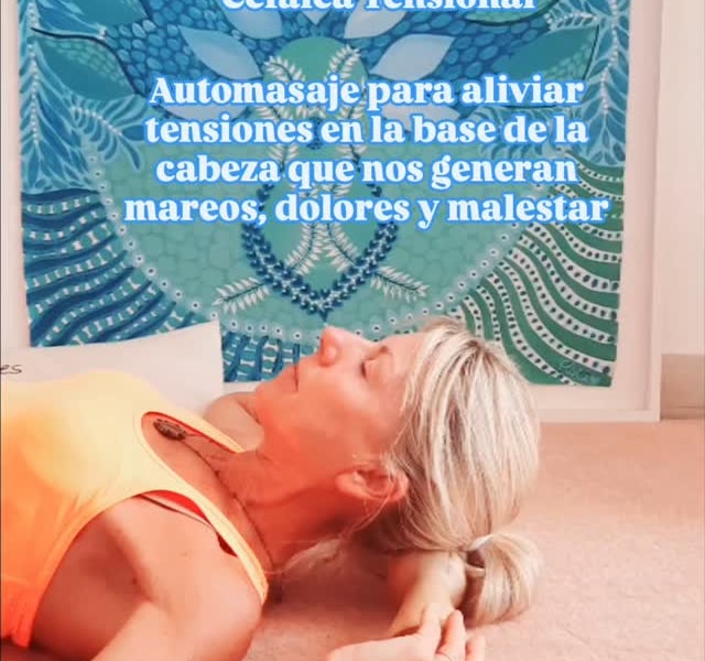 Automasaje para aliviar la cefalea tensional